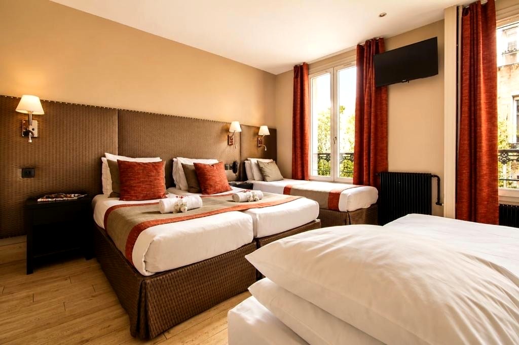 Autre vue de la chambre familiale 5 personnes Hôtel Migny